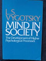 Mind in society : the development of higher psychological processes