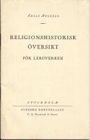Religionshistorisk &ouml;versikt f&ouml;r l&auml;roverken