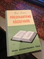  Predikantens r&aring;dgivare.