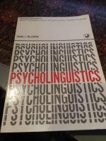 Psycholinguistics - 