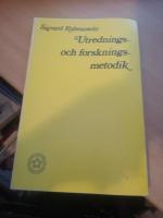 Utrednings- och forskningsmetodik