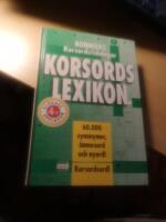 Korsordslexikon : 60.000 synonymer, Korsordslexikon : 60.000 synonymer, 