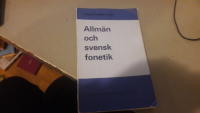 Allm&auml;n och svensk fonetik