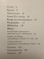 Georg Haupt, &eacute;b&eacute;niste du roi