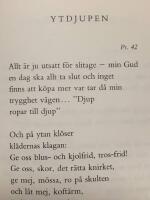 Djup ropar till djup : dikter