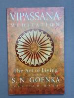 ART OF LIVINGTHE The Vipassana meditation