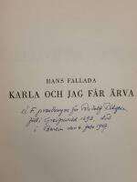 Karla och jag f&aring;r &auml;rva