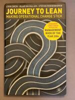 Journey to lean - making operational change stick