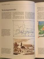 M&aring;la landskap i akvarell