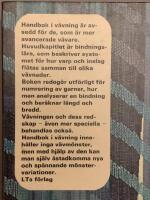 Handbok i v&auml;vning : bindningsl&auml;ra med konstv&auml;vnader