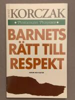 Korczak, J/Barns r&auml;tt till respekt