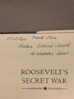 Roosevelt's Secret War: FDR and World War II Espionage