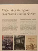 Sl&auml;ktforska utanf&ouml;r Norden