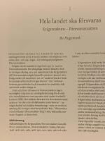 F&ouml;rsvaret och kalla kriget : krigsavh&aring;llande f&ouml;rsvar