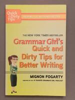 Grammar Girl's quick and dirty tips for better writing