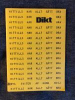 Hittills har allt g&aring;tt bra : nya sviter