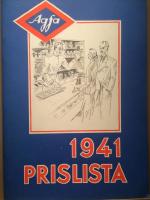 Agfa. Prislista 1941