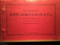 Aktiebolaget John Samuelsson & Co, Stockholm. Kontor och lager: Kungsgatan 49. (M&ouml;belkatalog)
