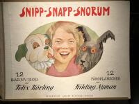 Snipp-Snapp-Snorum.  12 barnvisor med 12 f&auml;rgplanscher