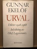 Urval. Dikter 1928 - 1968