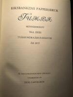 Riksbankens pappersbruk Tumba 1755 - 1955