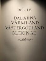 Sverige. De svenska landskapen, del IV -Dalarna, V&auml;rmland, V&auml;sterg&ouml;tland, Blekinge