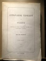 Antiqvarisk Tidskrift f&ouml;r Sverige. Andra delen