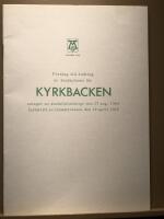 F&ouml;rslag till &auml;ndring av stadsplanen f&ouml;r Kyrkbacken (V&auml;ster&aring;s) 