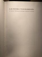 1867 - 1892 - 1942.  Ett dubbeljubileum. A.-B. Svenska telegrambyr&aring;n