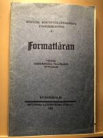 Formatl&auml;ran