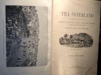 Till &Ouml;sterland. Skildringar fr&aring;n en resa i Turkiet, Grekland, Syrien, Palestina, Egypten samt p&aring; Sinaihalf&ouml;n.  H&ouml;sten och vintern 1894