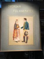 Afbildningar af Svenska National Dr&auml;kter. S&aring;dana de burits eller b&auml;ras i olika landskap
