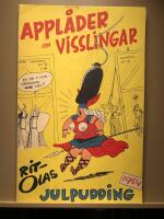 Appl&aring;der och visslingar. Rit-Olas julpudding 1954