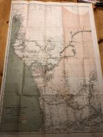 Den vite mannens grav. (Medf&ouml;ljer karta &ouml;ver Kongo, tryckt 1885)