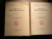 Studier till en svensk ortnamnsatlas, del I - II