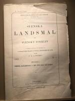 Svenska landsm&aring;l och svenskt folkliv. Gotlandstoner ( visor och polskor)