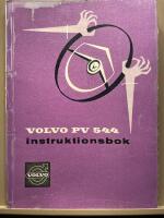 Volvo PV 544. Instruktionsbok