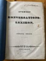 Svenskt Konversations-Lexikon,  del I -  IV