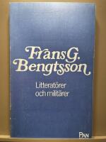 Litterat&ouml;rer och milit&auml;rer