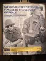 Swedish international forces in the service of peace : international missions undertaken by the Swedish Armed Forces