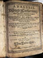 Evangeliorum anniversariorum Analysis. Richtigh f&ouml;rklarning &ouml;fwer alla S&ouml;n- och Helge Daghars Ewangelia hela &aring;hret igenom