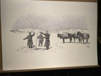 Sven Hedin - tecknaren. Med papper och penna i Centralasien