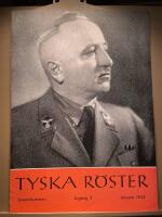 Tyska r&ouml;ster. Specialnummer, &aring;rg 2,  januari 1942