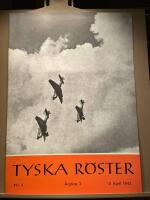Tyska r&ouml;ster,  nr: 5,  15 april  1942 
