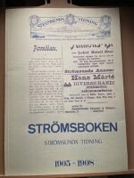Str&ouml;msboken. Str&ouml;msunds tidning  1905 - 1908