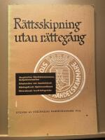 R&auml;ttsskipning utan r&auml;tteg&aring;ng