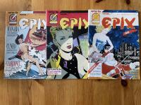 EPIX - serier f&ouml;r vuxna. Nr: 6, 10 och 12 &aring;r 1989