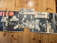 Se, nr 26, 1959. Extranummer: Hela VM-matchen slag f&ouml;r slag! + 11 Se-nummer med Ingo-reportage, dels inf&ouml;r matchen, dels efter bataljen. 