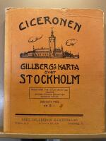 Ciceronen. Gillbergs karta &ouml;ver Stockholm