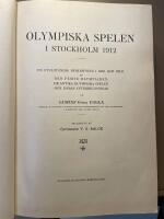 Olympiska spelen i Stockholm 1912. En fullst&auml;ndig beskrifning i ord och bild